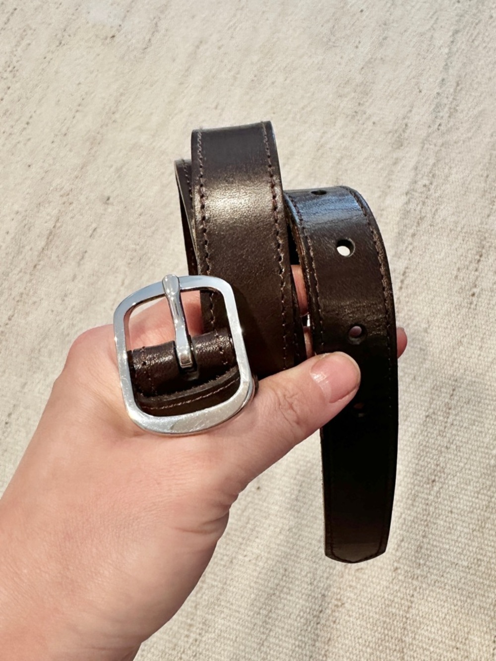 BANANA REPUBLIC Classic Brown Belt | S